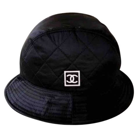 chanel bobble hat|chanel hats black and silver.